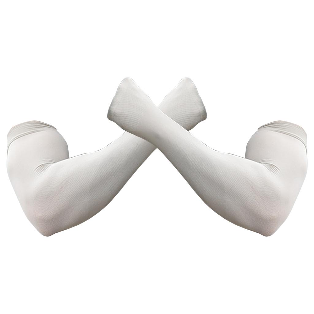 Sun Protection Cooling Arm Sleeves for Female Male Outdoor Activity Cooling Sleeves High Absorbent Ice Silk Arm Cover