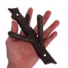 Creative Wall Mounted Retro Tree Branch Hook Rustic Style Simulated Towel Hook Metal Key Holder Hat Rack Entryway
