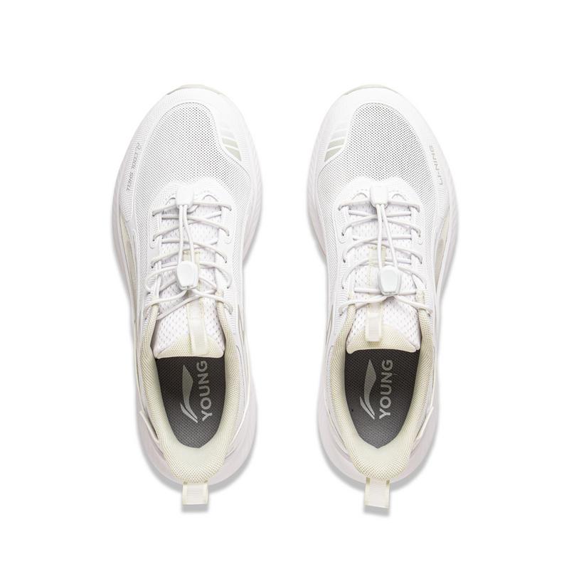 Li Ning Dětská sportovní lifestylová série Syntetická kůže Jednoduché Pohodlné Módní Všestranné Prodyšné Nízké ležérní boty Pánské ležérní boty YKCV050-3