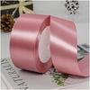 100% Polyester Single Face Satin Ribbon Roll 38 mm 1.5 Inch Custom Printed for Decoration and Wrapping