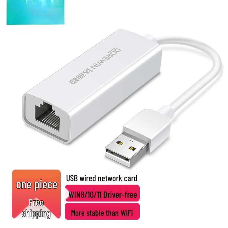 Darenwen Wired Network Adapter for Laptop/Desktop: External Gigabit Ethernet Converter
