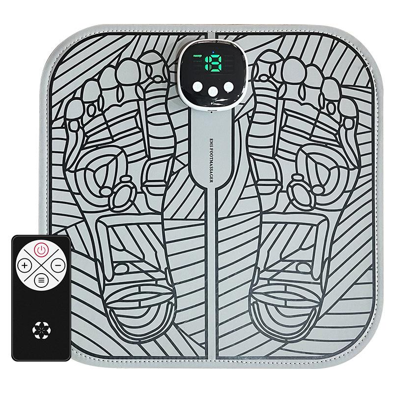 

Foot Massager Usb Charging Electric Ems Foot Massager Pad Electrical Muscle Stimulation Portable Feet Acupoints Massage Mat Type-C