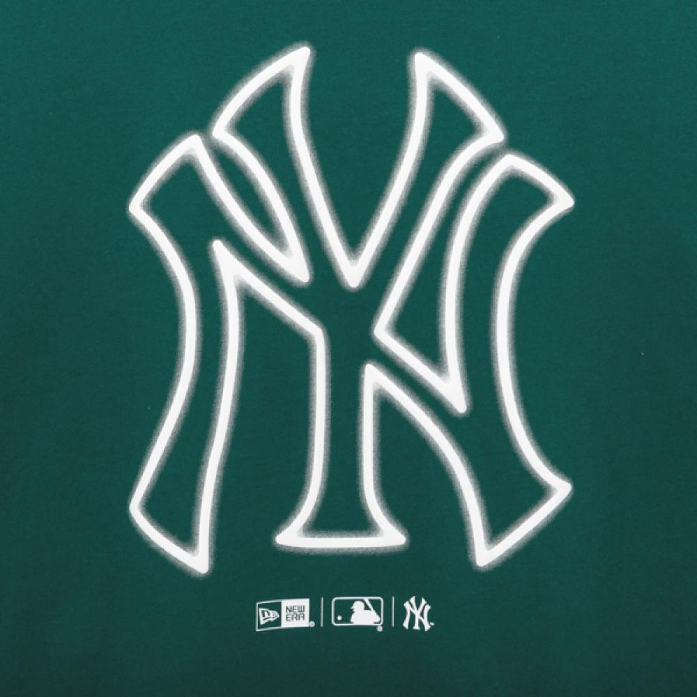 New Era Mlb New York Yankees Neon Logo T shirT boTanical Garden