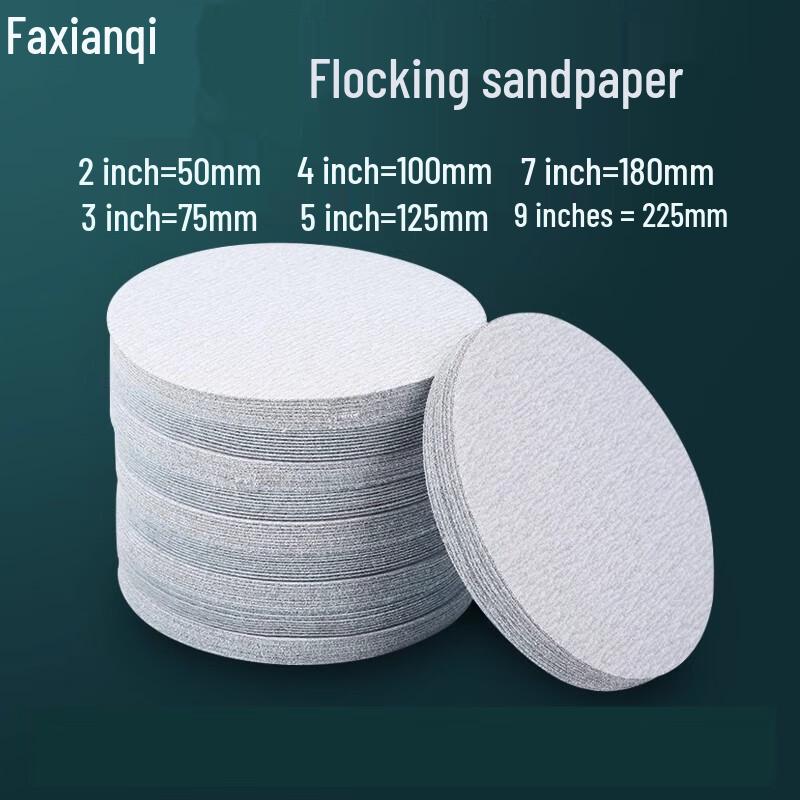 Fa Xian Qi Flocking Sandpaper Discs