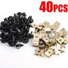 Chassis Engine Guard Metal Nut/Screw Washers U-shape Clip for BMW E46 E92 E90 F10 Car Fender Bumper Cross Head Screws 40/20pcs Hoses Windshield