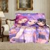 1pc Kpop Demon Hunters Blanket, Cozy Printed Throw Blanket, A Heartfelt Gift for Your Family and Friends