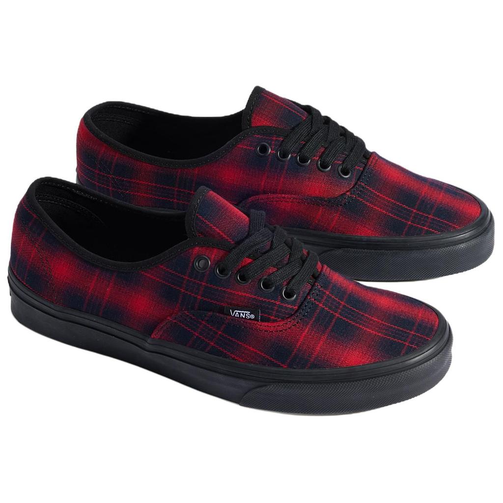 Vans Autentyczne Wygodne Wszechstronne Buty do Skateboardingu Trampki Unisex Ciemnoniebieski Czerwony VN000D7YRDB