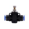 High Pressures Air Tube Fitting With Secure Sealing Pneumatic Airflows Regulator for Factory and Workshop Use