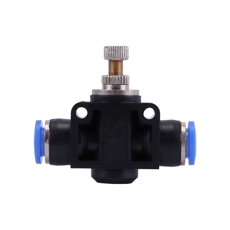 High Pressures Air Tube Fitting With Secure Sealing Pneumatic Airflows Regulator for Factory and Workshop Use
