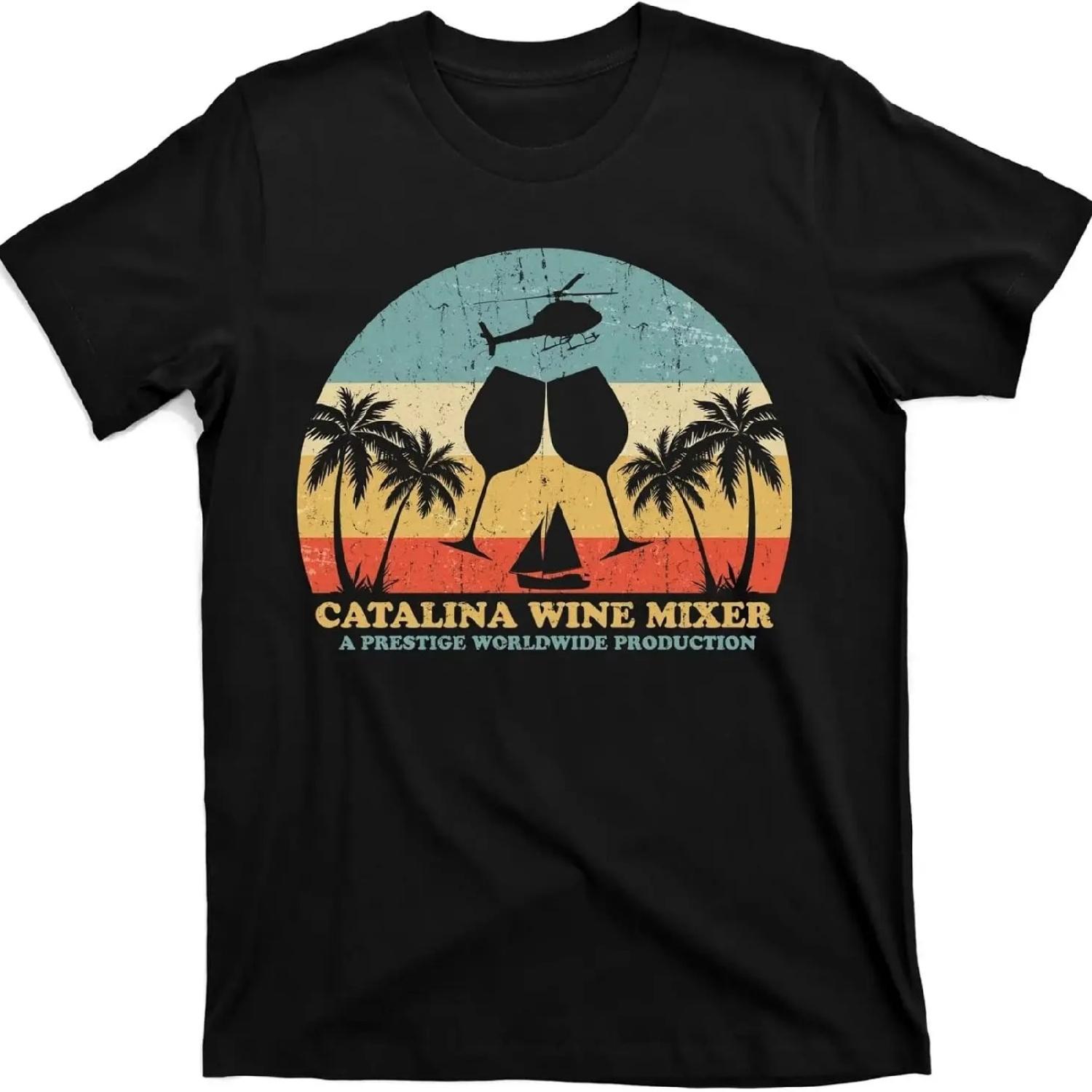 Футболка Catalina Wine Mixer A Prestige Worldwide Production, XS-3XL, Черная S