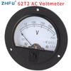 62T2 AC 300V 250V 450V 500V Analogue Panel Meter Volt Voltage Gauge Analog Voltmeter Round Voltmeter