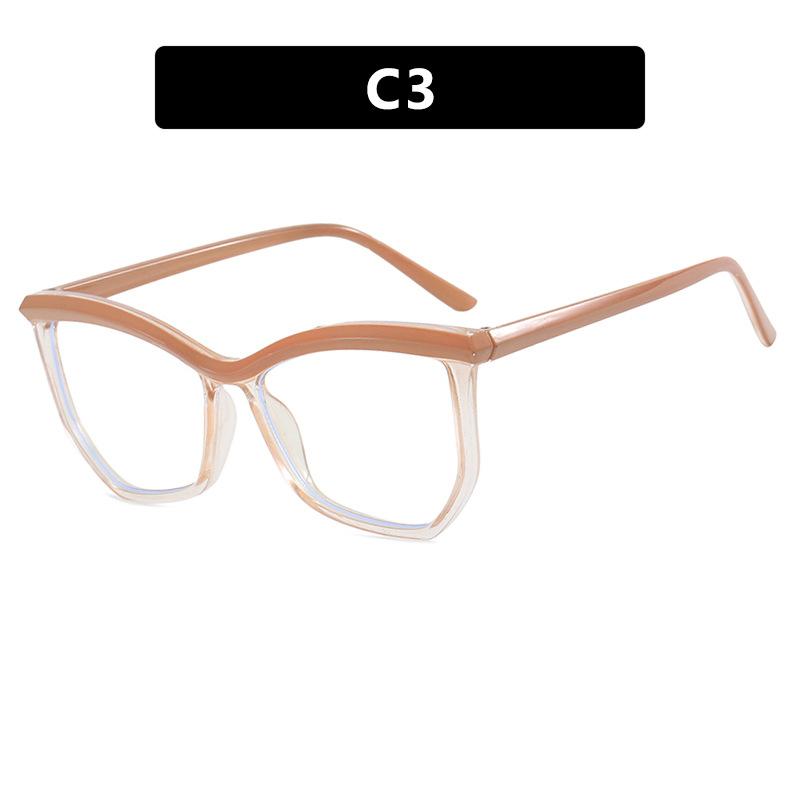 

New Irregular Femel Brand Design Assorted Colors Frame Photochromic Anti Blue Light Women Prescription Reading Glasses 0 to +600 3