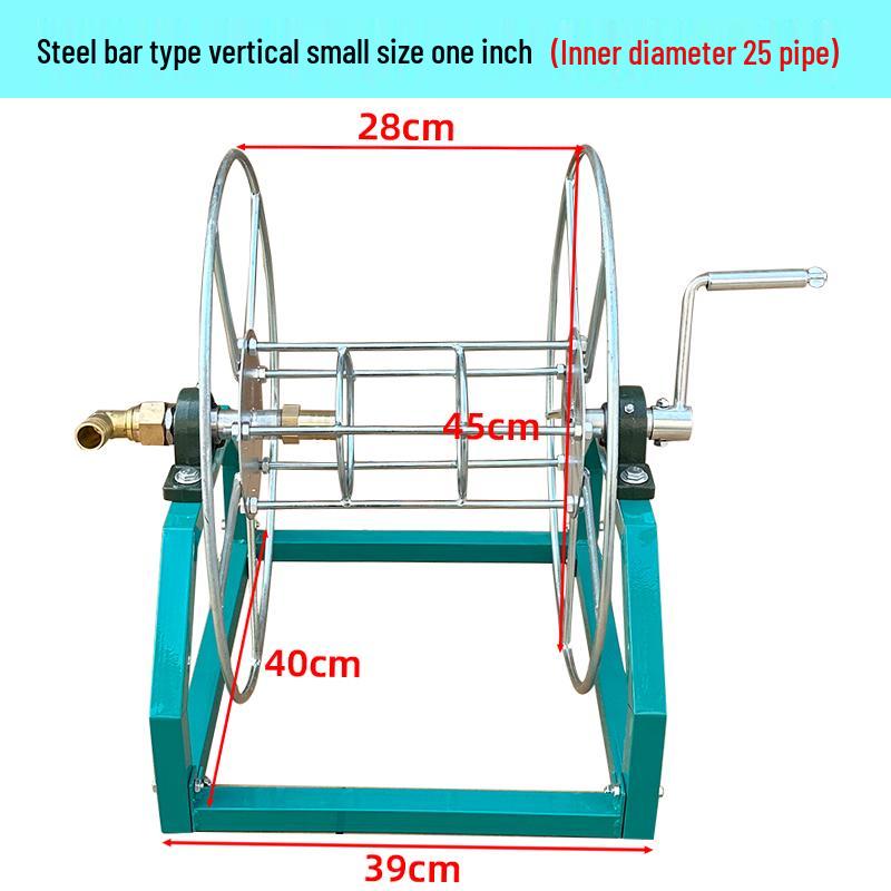 Yishuxiang 1-inch Large Flow Hose Reel Cart