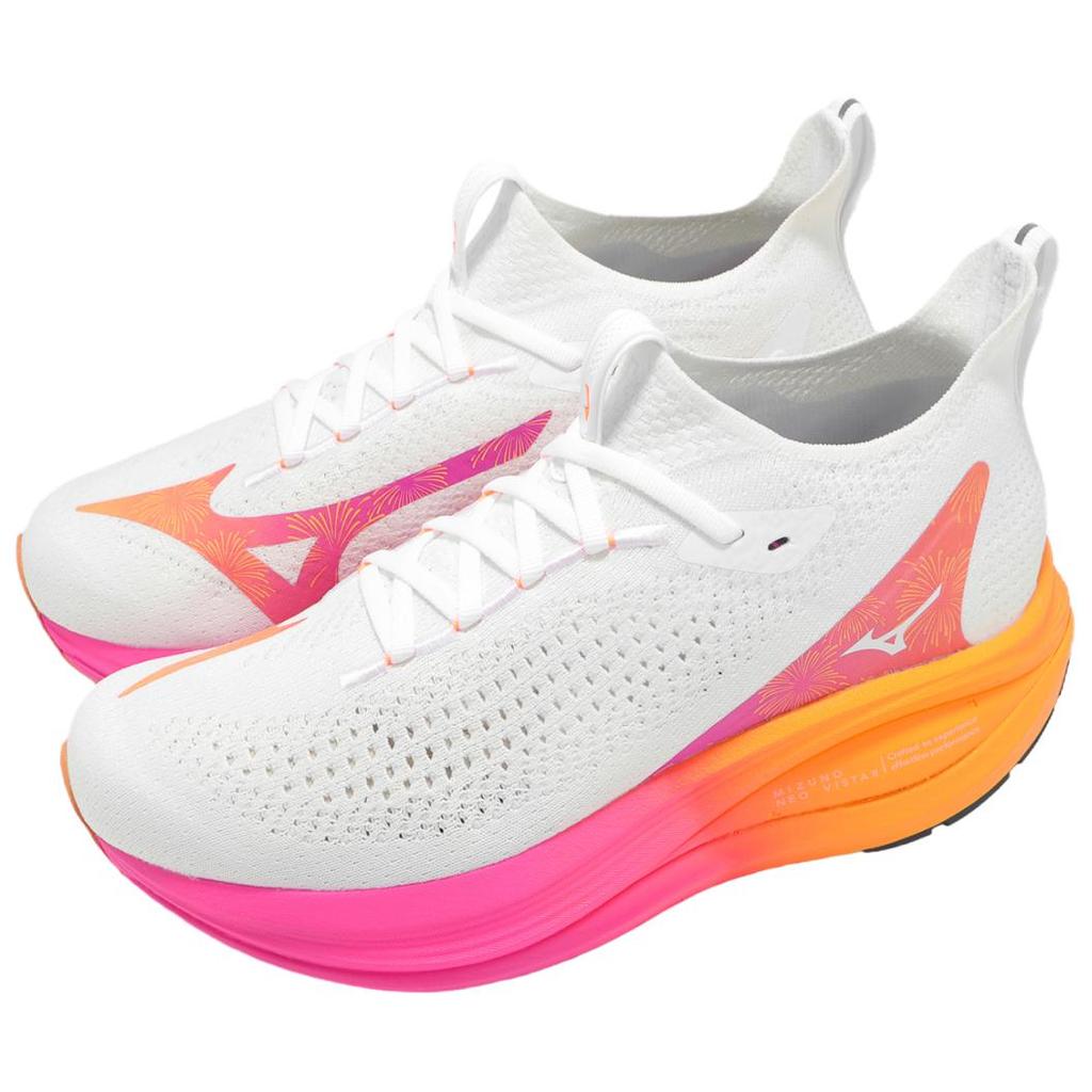 Mizuno Neo Vista 2 White Pink Tetra Men Sneakers J1GC254704