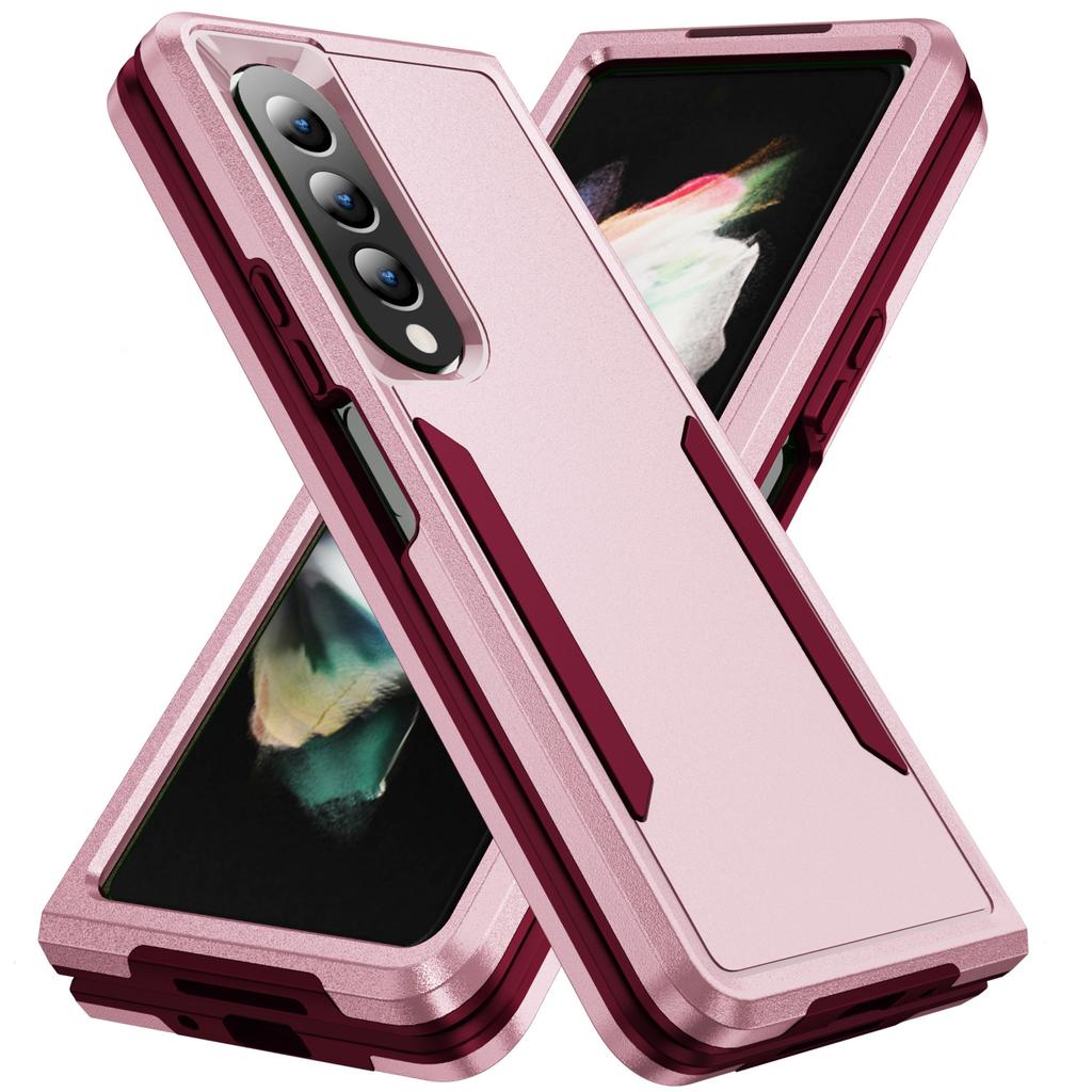 Two-color for ZFold4 Samsung folding phone case Galaxy Z Fold5 Pioneer anti-drop foreign trade
