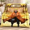 Naruto Blanket Flannel Blanket Soft Cozy Plush Throw for Sofa Bed Lightweight Home Decoration Outdoor Camping