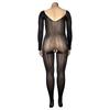 High Elastic Unitard Fashion V Neck Bodysuit Women 912 Pin Oil Shiny Jumpsuit Sheer See Through Shaping Wear Leotard