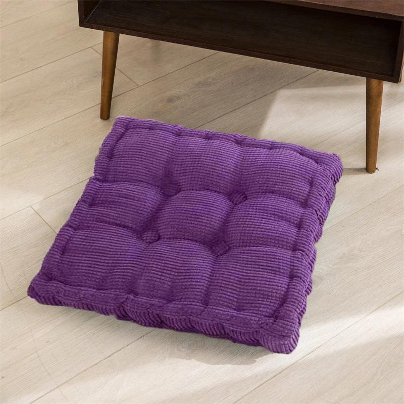 Thicken Square Corncob Tatami Seat Office Chair  Cushion Soft Sofa  for Home Floor Decor Textile Knee Pillow
