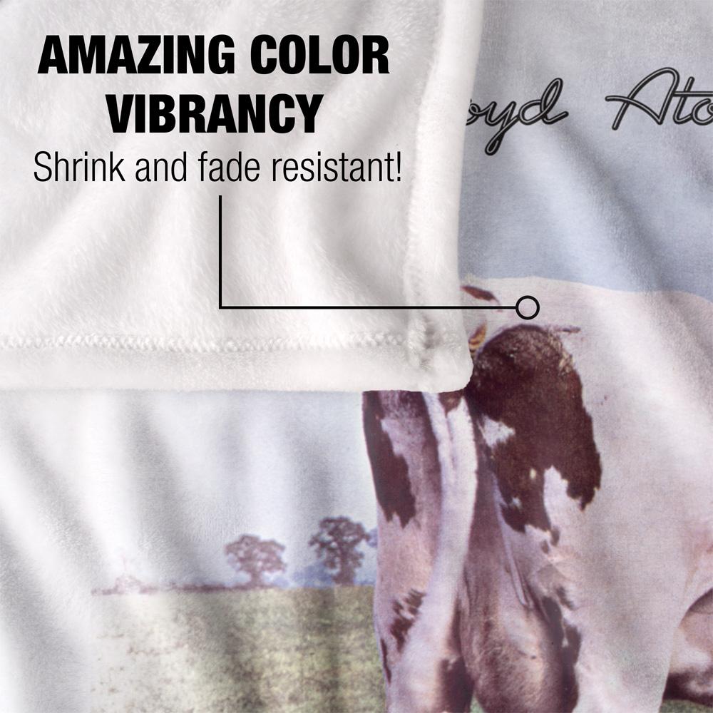 Pink Floyd Atom Heart Mother Silky Supersoft Blanket