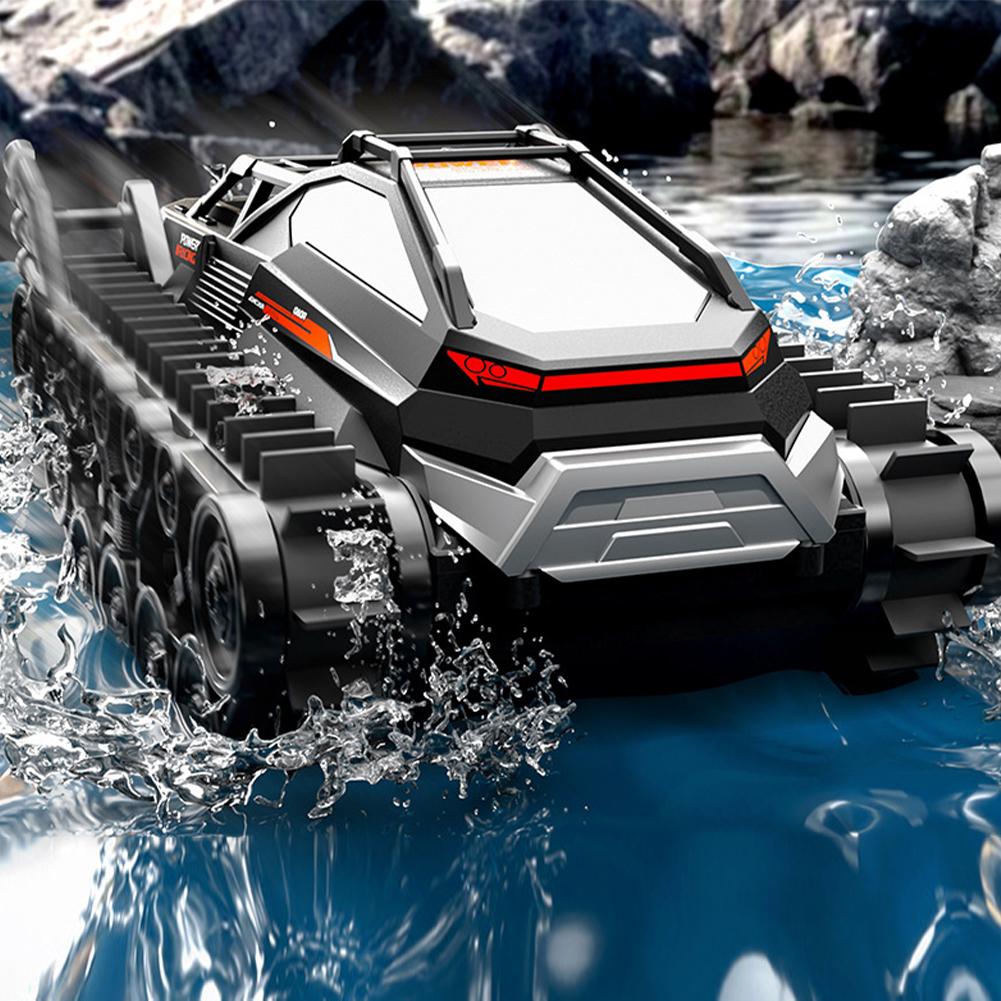 RC Car For Kids 2.4G Remote Control Tracked Climbing Car Electric Armored Vehicle Toys Birthday Gifts For Boys Girls