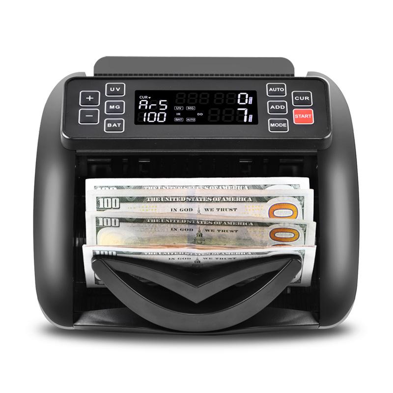 2108 Multi-Currency Counterfeit Detector: Detects & Counts USD, Euro, and Foreign Currencies for Cross-Border E-commerce.