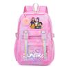 Korean Wave Demon Hunter Student School Bag Backpack Women'S Premium Light Backpack Large Capacity Outdoor