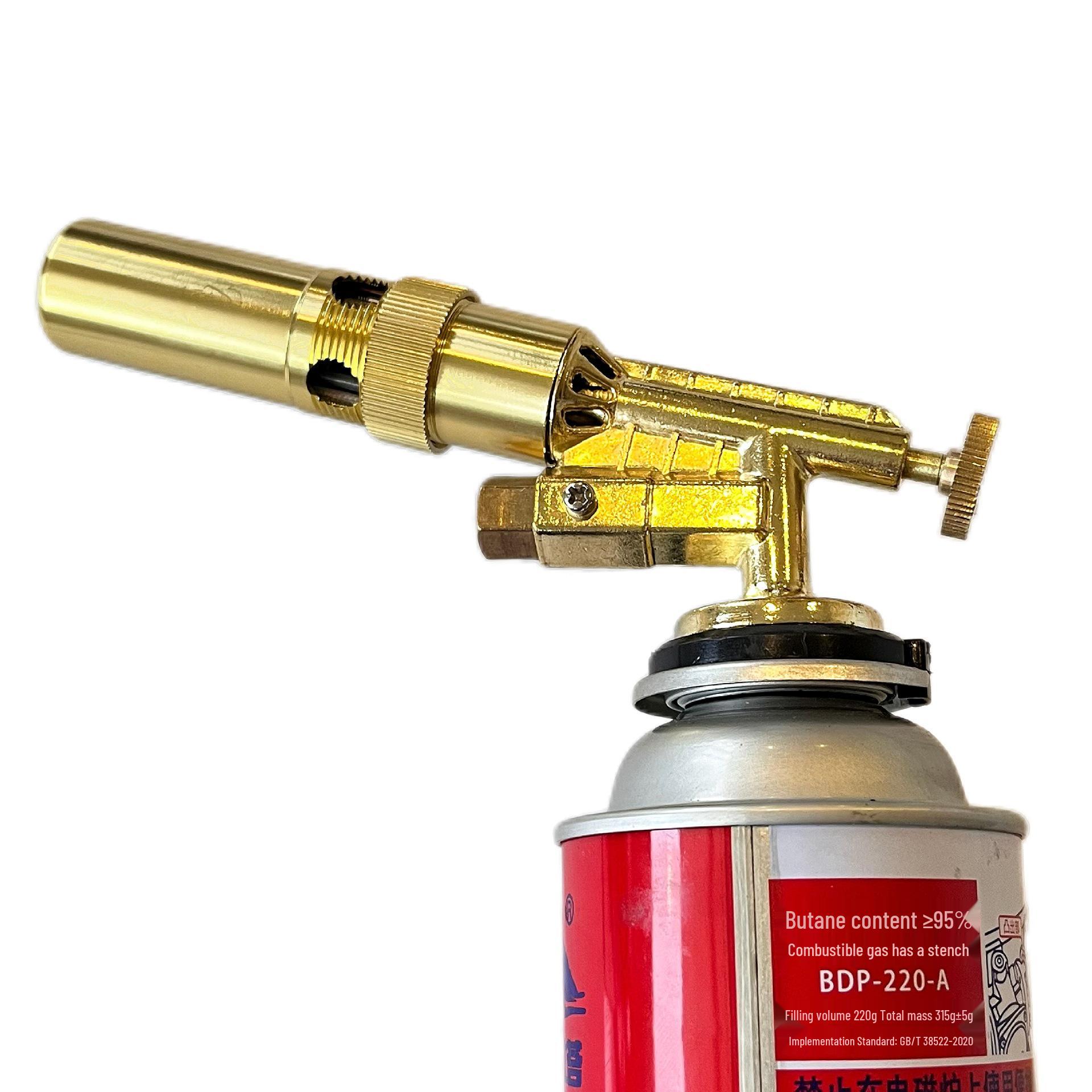 901 High-Temperature Butane Torch for Baking, BBQ, Welding, and Windproof Lighting.