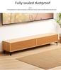 Luxury Retractable TV Cabinet & Coffee Table Combination for Small Apartments