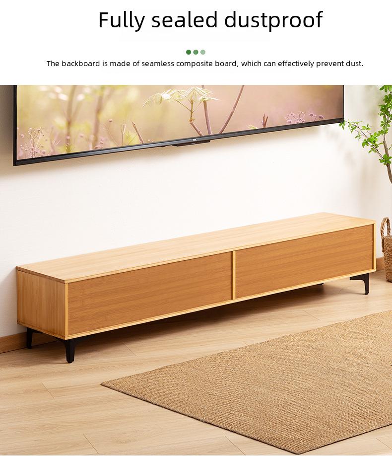 Luxury Retractable TV Cabinet & Coffee Table Combination for Small Apartments