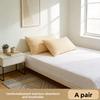Cotton Pillowcase Set With Washable Cotton Fabric For Home Use