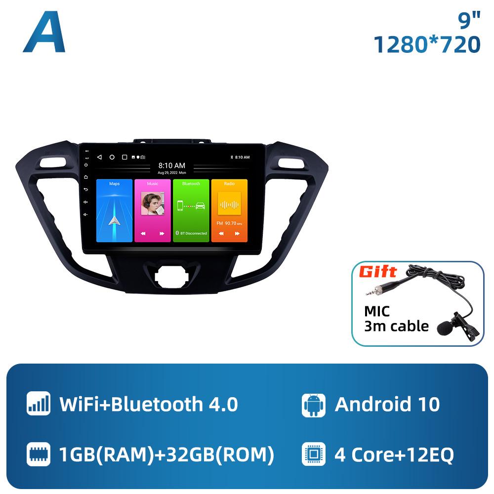 For Ford Transit Tourneo Custom 2013 - 2021 Car Radio 2 Din Android Multimedia Player Screen Head Unit Navigation Carplay Stereo