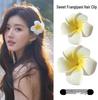 Fairy Egg Flower Hair Clip - Floral Hairpin for Girls' Beach Vacations and Photos