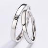 Party Women Men Opening Adjustable Finger Rings Set Sun Moon Ring Couple Jewelry Engagement Ring