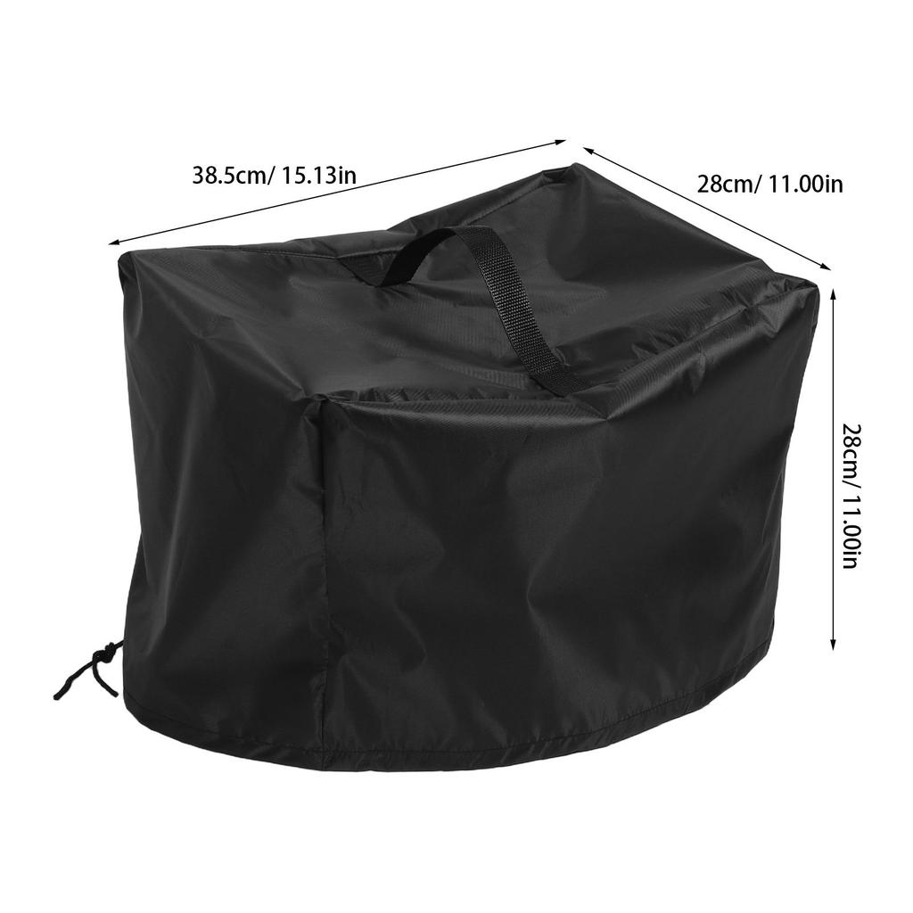 15x11x11 Zoll Wasserdichte Fleischschneiderabdeckung Ölbeständiger Staubschutz für kleine Küchengeräte Strapazierfähige Geräte-Sicherheit