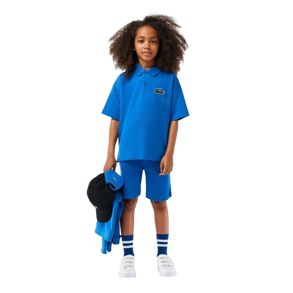 Lacoste Childrens/Kids Logo Relaxed Fit Short-Sleeved Polo Shirt