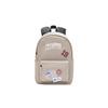 Champion Campus Tear Bag C-Logo Badge Velcro Campus Casual Sports Zipper Fabric Backpack Medium Unisex backpack U4AACPU04