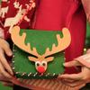 Non-woven Fabric DIY Christmas Bag Toy Creative Portable Elk Shoulder Bag  Christmas Gift