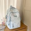 New Stylish School Backpack For Girls With A Fresh Star Print Lightweight Backpack For Middle And High School Students