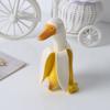 Banana Duck Sochy Dvůr zahradní Dekor Kreativní zahradní dekorace Vintage Ornament Domácí Sochy Příslušenství