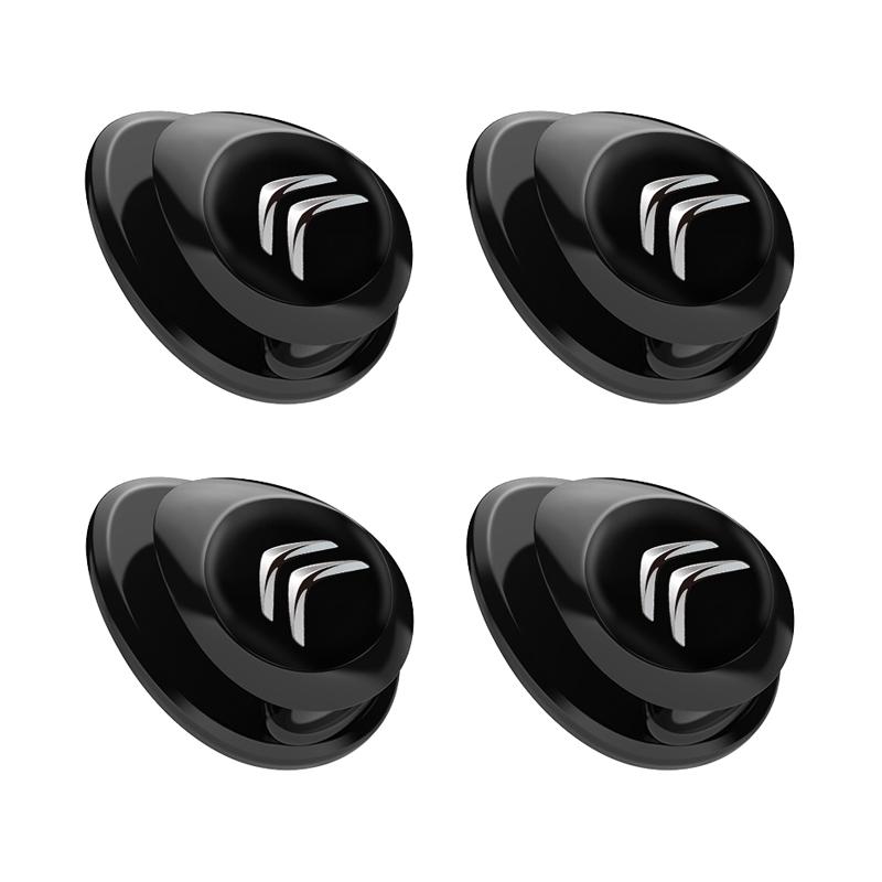4Pcs Car Clips USB Cable Organizer Storage Car Hook Car Sticker Holder Auto Fastener for Citroen C1 C2 C3 C4 C5 C6 C8 C4L DS3 KP1