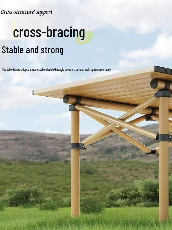 Portable Lightweight Outdoor Folding Table & Chair Set for Picnics and Barbecues