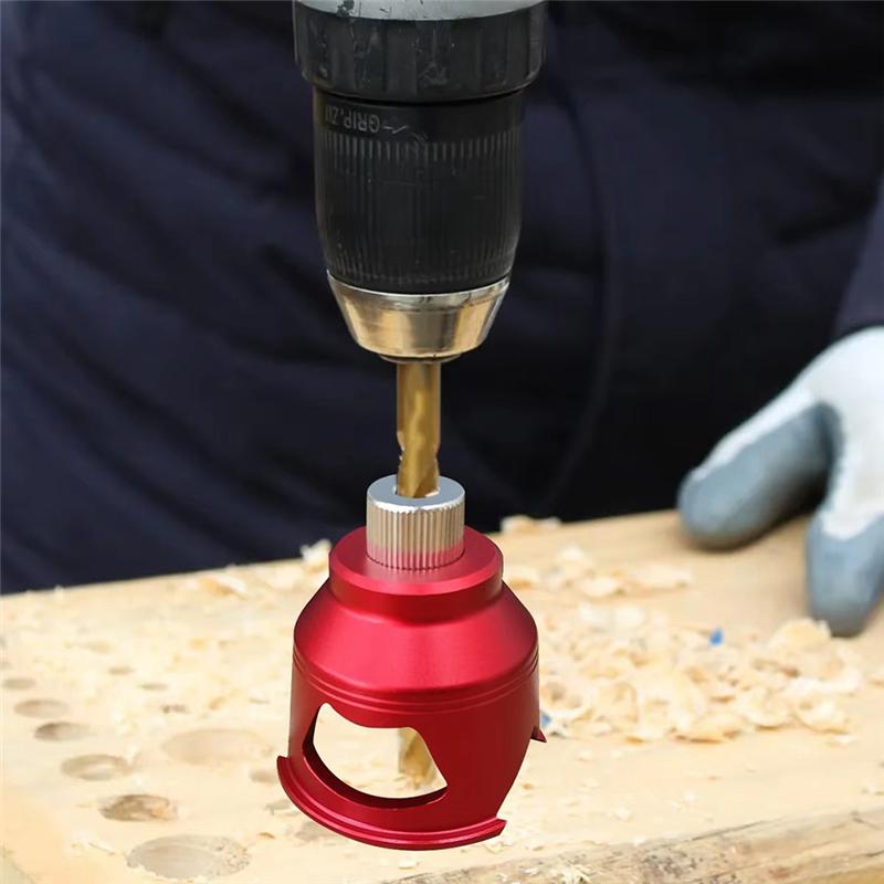 Drilling Locator Right-Angle Guide Locator With 9Pcs Drill Bushings 90 Degree Straight Hole Drilling Positioner Punching Tools B