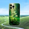 Four Leaf Clover Plant Phone Case For iPhone 16,15,14,13,12,11 Pro,Max,Plus,X,XS,XR,SE,Mini Transparent Silicone Soft