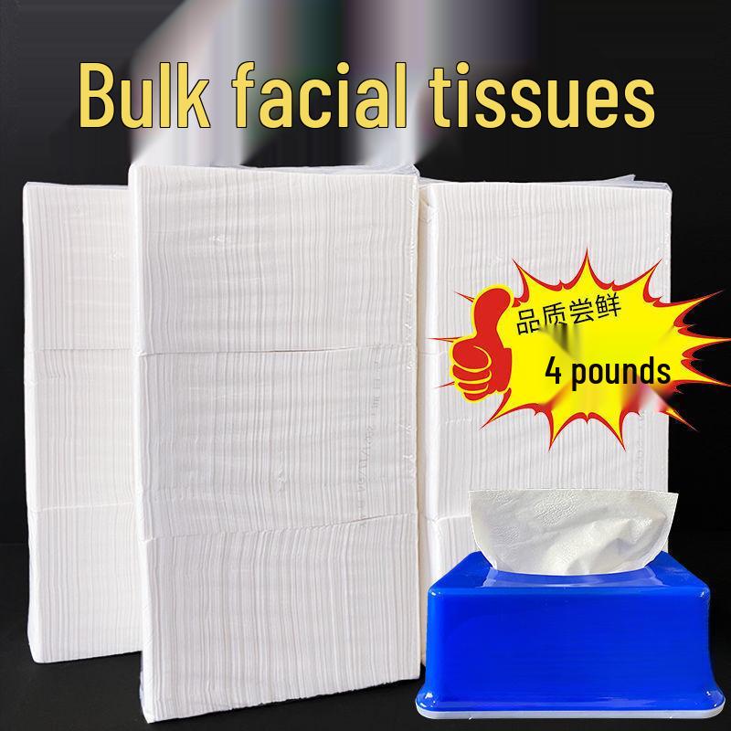 Bulk Value Pack: Hotel Toilet Paper, Napkins, Facial Tissues - Large Quantity