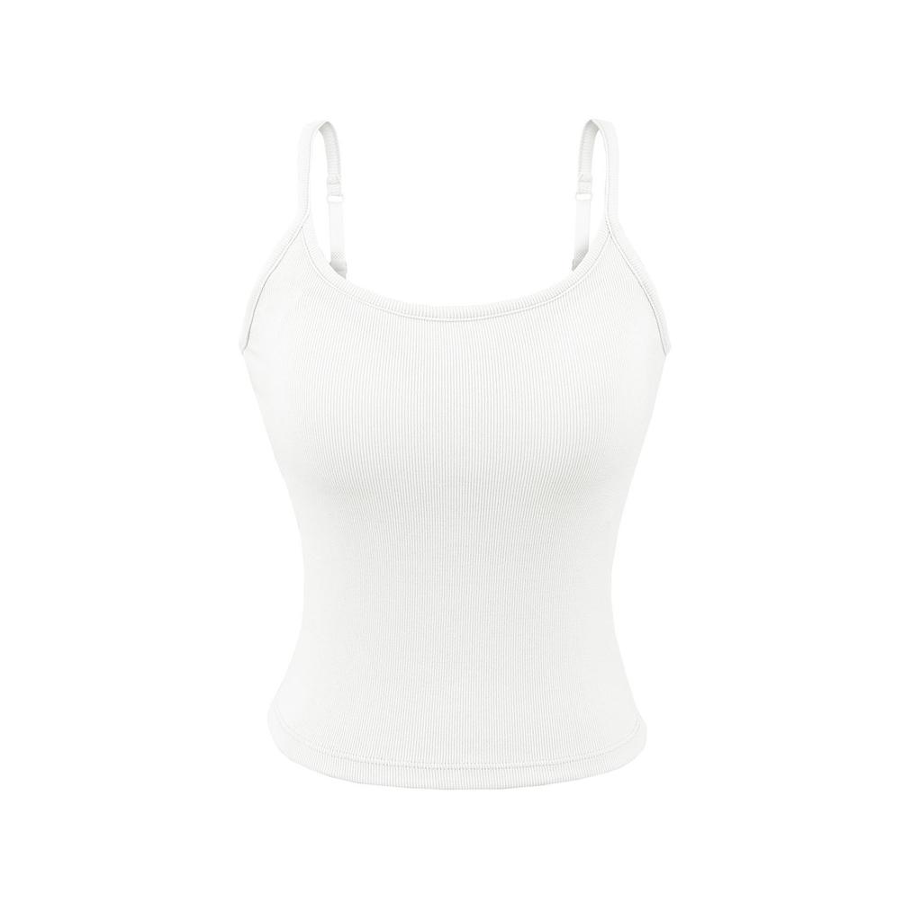 Sexy Spring Sleeveless Camisole: Women's Slimming and Flattering Hot Girl Fashion with Beautiful Back Design