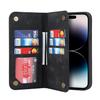 iPhone 16 Retro Multi-Card Leather Case with MagSafe Wireless Charging