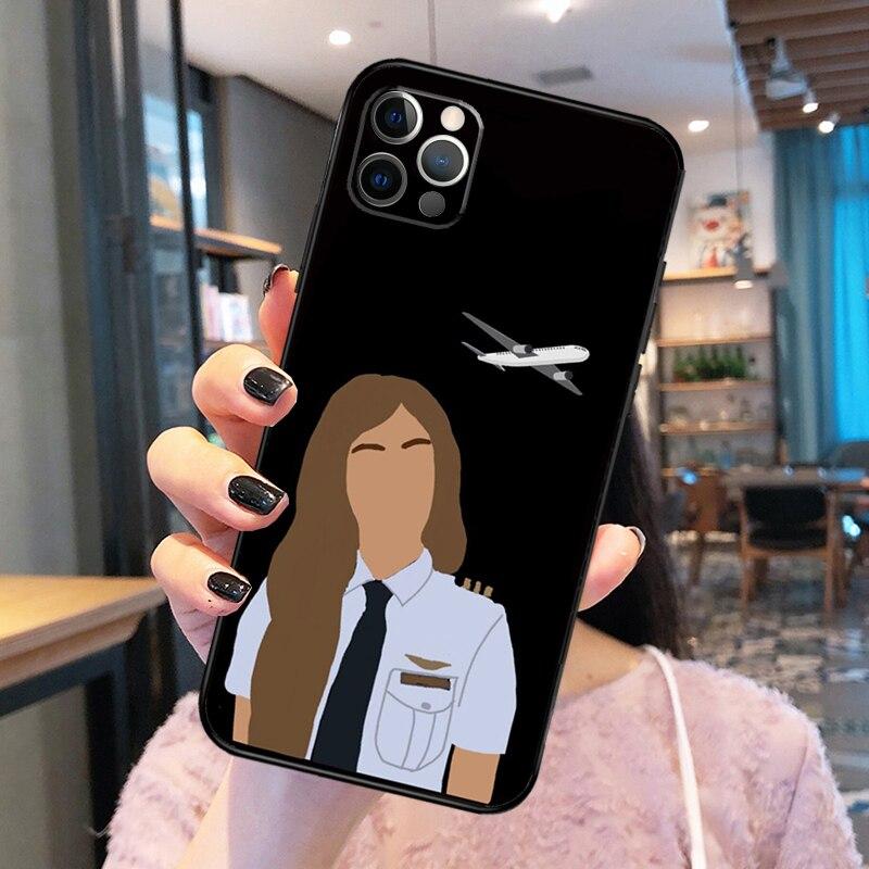 

Чохол для телефону з еполетом пілота літака для iPhone 14 Pro Max XS X XR Чохол для iPhone 13 12 Mini 11 Pro Max 7 8 Plus iPhone 14Pro MAX