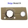 W211 Dashboard Schwarz Beige Scheinwerfer Lampe Schalter Abdeckung Panel Für Mercedes Benz E Klasse 320 350 550 2003 2004 2005 2006 2007 2008
