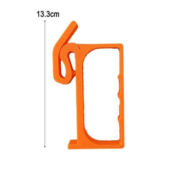 1/2/3Pcs Popcorn Bucket Handle Reusable Lightweight Ergonomic Universal Round Square Popcorn Bucket Grip Handle Snack Holder Carrier