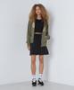 AVIREX CROSSOVER RIPSTOP COMBI PARKA Women's S 310 Olive 783-4231601